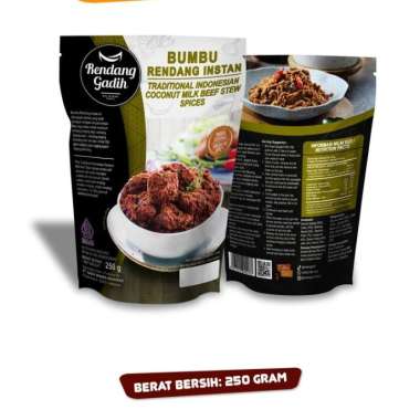 Rendang Gadih Bumbu Rendang Instan Tidak Pedas