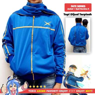 Jaket Anime FATE - Mysterious Heroine X + Syal - HQ Bordir myhobbytown S
