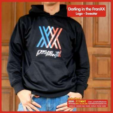 Jaket Hoodie Sweater Darling In the FranXX XS