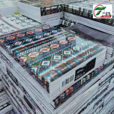 BUKU TULIS BOXY B5 ESTUDEE TRIBAL/TARTAN MERAH 48 LEMBAR ISI 10 BUKU TRIBAL