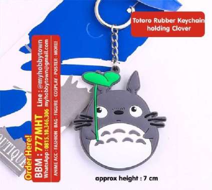 Gantungan Kunci Tonari no Totoro : Totoro & Clover