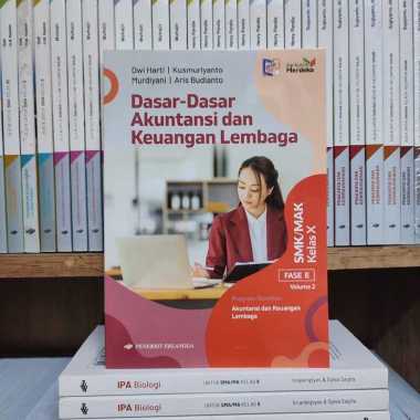 Dasar Dasar Akuntansi Dan Keuangan Lembaga Kelas 1 SMK Vol. 2 Erlangga