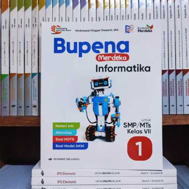 Bupena Merdeka Informatika Kelas 1 SMP Erlangga