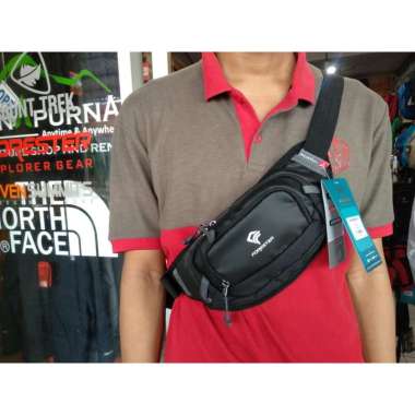 Tas Pinggang Waistbag Forester 40127 Original - Black