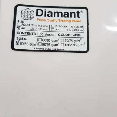 Kertas Kalkir A4 Diamant