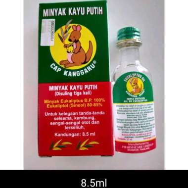 Kangaroo JRMM eucalyptus oil kangaroo thailand original minyak oil 8.5ml kecil botol kecil kangaroo 