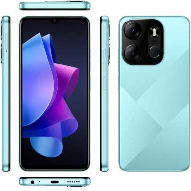 tecno spark GO 2023 ram 4gb internal 64gb tecno spark GO ram 4gb/64gb baru garansi resmi