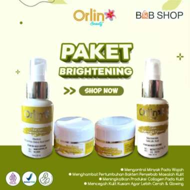 Orlin Beauty Skincare Paket Brightening Platinum Orlin Beauty