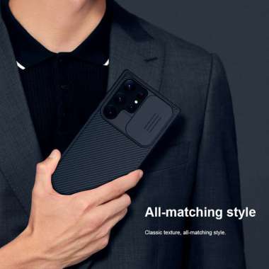 Casing Samsung S22 Ultra Case Samsung S22 Plus Softcase Slide Protect S22 Plus Hitam