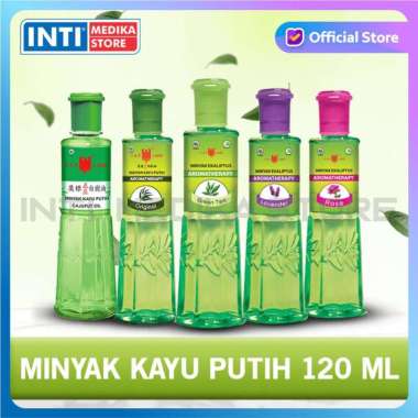 CAP LANG - Minyak Kayu Putih 120ml | Minyak Ekaliptus Aromaterapi MEA Rose