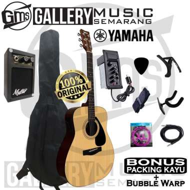 ORIGINAL!!! Gitar Akustik Elektrik Yamaha F310 Original Preamp Equalizer 7545r PAKET C
