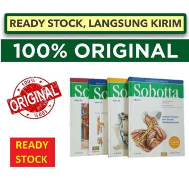 Original Sobotta Atlas Anatomi Manusia Edisi 24