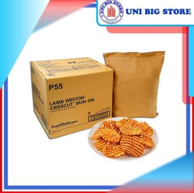 Lamb Weston Kentang Goreng Crisscut Waffle Criss Cut Potato French Fries 500 gr