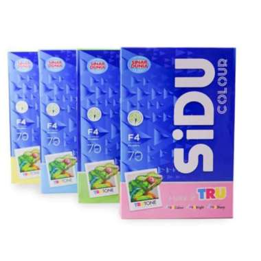 Kertas HVS | Warna | A4 & F4 | 70gsm | SIDU A4 Hijau Muda