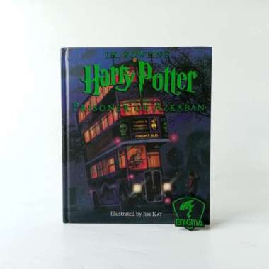 BUKU HARRY POTTER ILLUSTRATED VERSION HARD COVER - ENIGMAZONE Book 3
