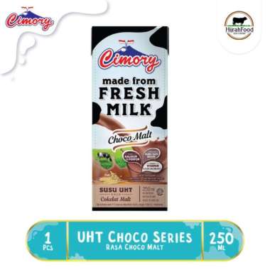 Susu Cimory UHT Milk 250 ml Choco Malt