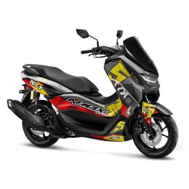 Stiker Full body Decal Nmax OLD 2015-2019 NEW 2020-2023 Helm Starlife OLD NMAX Hitam