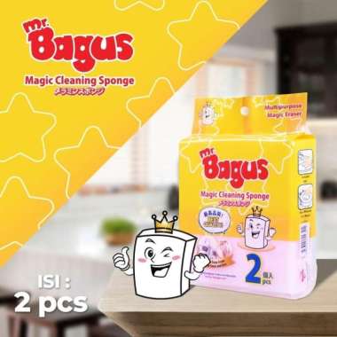 BAGUS - Sabut Magic Sponge | Spons Cuci Piring & Alat Masak Isi 2