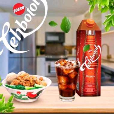 Teh Botol Sosro Kotak 1Liter 1 Dus (isi 12pcs)