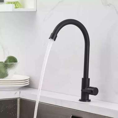 KRAN SINK MEJA STAINLESS HITAM/KRAN AIR ANGSA/KERAN DAPUR CUCI PIRING