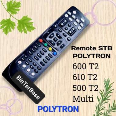 Remote remot STB Polytron PDV 600 610 500 T2 DVB T2 Learning Pengganti