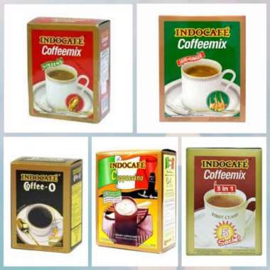 Indocafe Coffeemix Box isi 5 sachet Cappucino