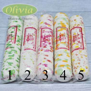 Kertas Alas Muffin Cup Cake Bolu Roti Kue DIVA 6.0cm 1000PCS 5