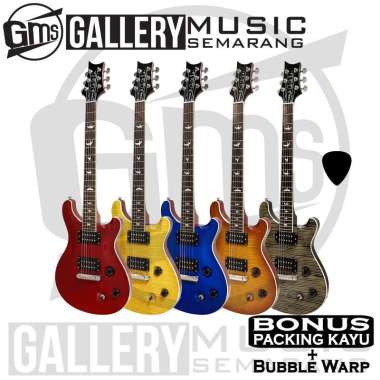 Gitar Elektrik PRS Paul Reed Smith Gitar Listrik PRS Paul Reed Smith PAKET A Santana Yellow