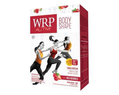 WRP ACTIVE BODY SHAPE RED BERRIES 180G