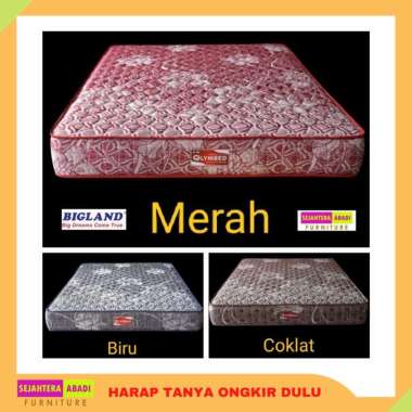 Bigland springbed deluxe standard olymbed series matras only PROMO FULLSET VIOLATE 180 x 200