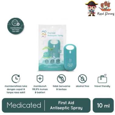 Momami First Aid Antiseptic Spray 10mL - Perawatan Luka Anak