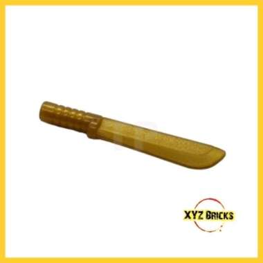 LEGO PARTS 6321757 - Weapon Machete Warm Gold