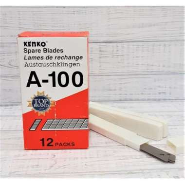 refill isi cutter kenko a-100 / isi cutter kenko a100 kecil 1 lusin Multicolor