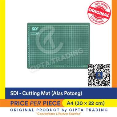 cutting mat - sdi - a4 Multicolor