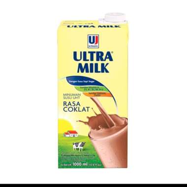 ULTRA MILK COKELAT susu UHT 1 liter