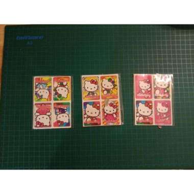 Stiker hello kitty isi 20pcs