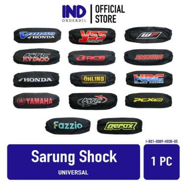 Sarung Cover Shock Depan Vario Honda Polos YSSS WP SHOWA RCB OHLINS KTC Racing KYTACO HRC HONDA Mera