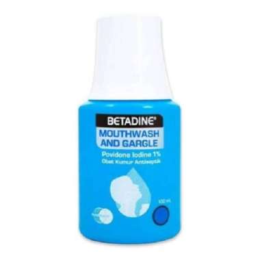 Betadine Mouthwash & Gargle kumur 100mL