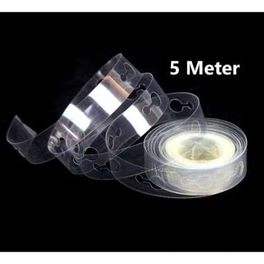 aiGooTan - RANTAI BALON 5 METER - Balloon Chain Ballon Stripe Tape Dekorasi Strip Dekor Penyambung G