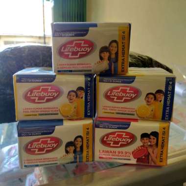 Sabun Lifebuoy 110 gr isi 4 pcs