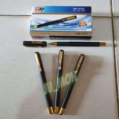 Pena Gel GM 1.0mm GM-101GL Mata Besar