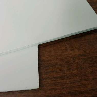 pvc foam board 2 lmb 30x40 cm 5 mm maket