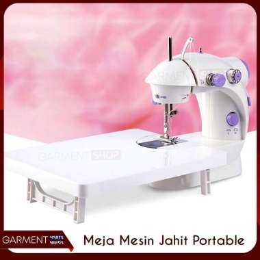 Mesin Jahit Plus Meja Portable Mesin Jahit Ada Lampu Industri Mini Elektronik Mudah Dan Praktis NO B