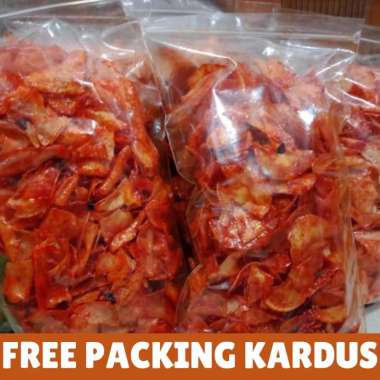 Cemilan Kiloan Keripik Balado Pedas 125 gr