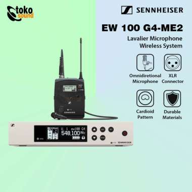 Sennheiser EW 100 G4 ME2 - Wireless Lavalier Mic System Original