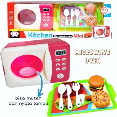 microwave oven kitchen mini happy Multicolor