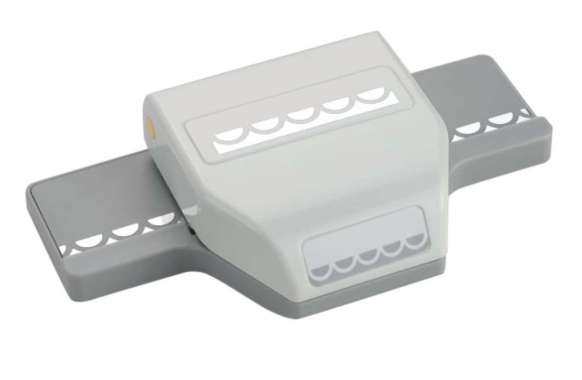 * open scallop edge paper punch / pembolong kertas setengah bulat Multicolor