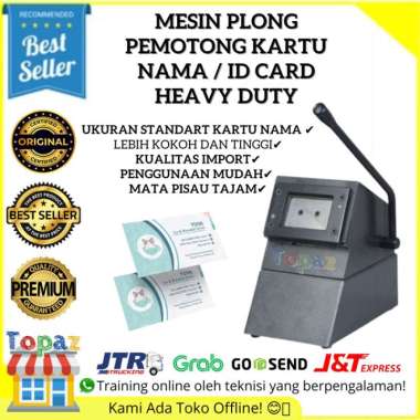plong id card/ plong heavy duty bahan baja / mesin pon id card Multicolor