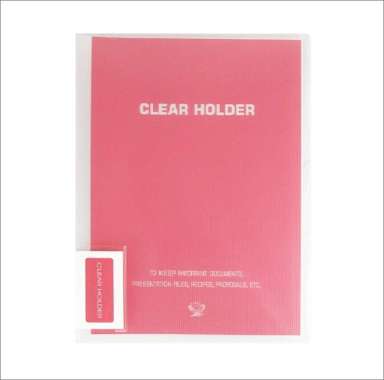 eagle clear holder / document keeper / display book a4 isi 100 pocket Multicolor