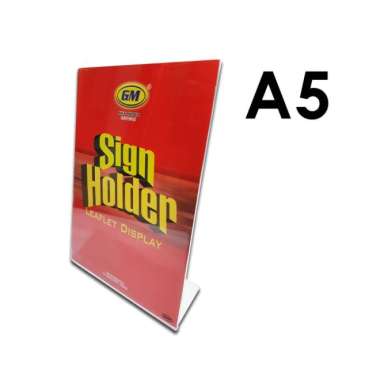 acrylic sign holder a5 Multicolor